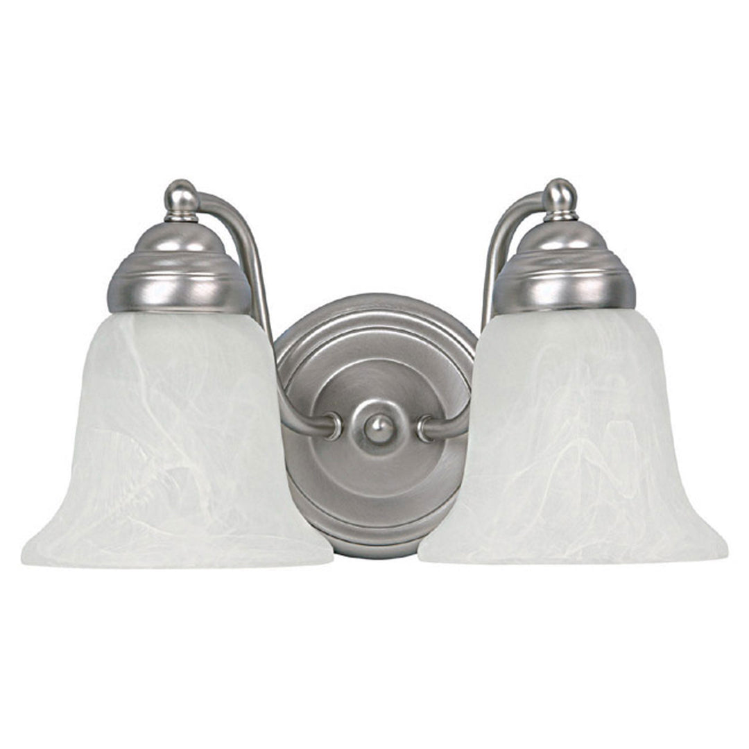 Capital Brady 1362MN-117 Bath Vanity Light 12 in. wide - Matte Nickel