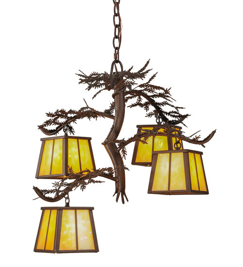 Meyda Tiffany Pine Branch 147619 Chandelier Light - Custom
