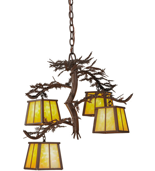 Meyda Tiffany Pine Branch 147619 Chandelier Light - Custom