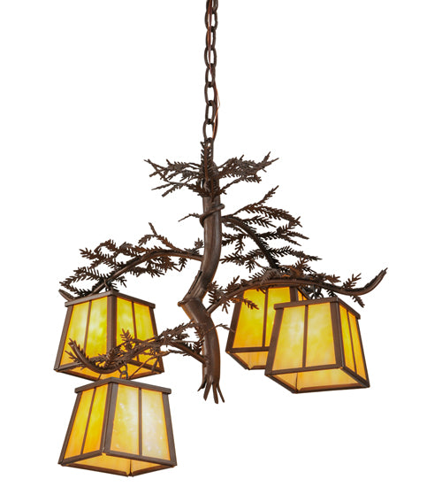 Meyda Tiffany Pine Branch 147619 Chandelier Light - Custom
