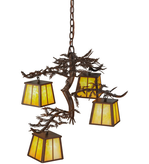 Meyda Tiffany Pine Branch 147619 Chandelier Light - Custom