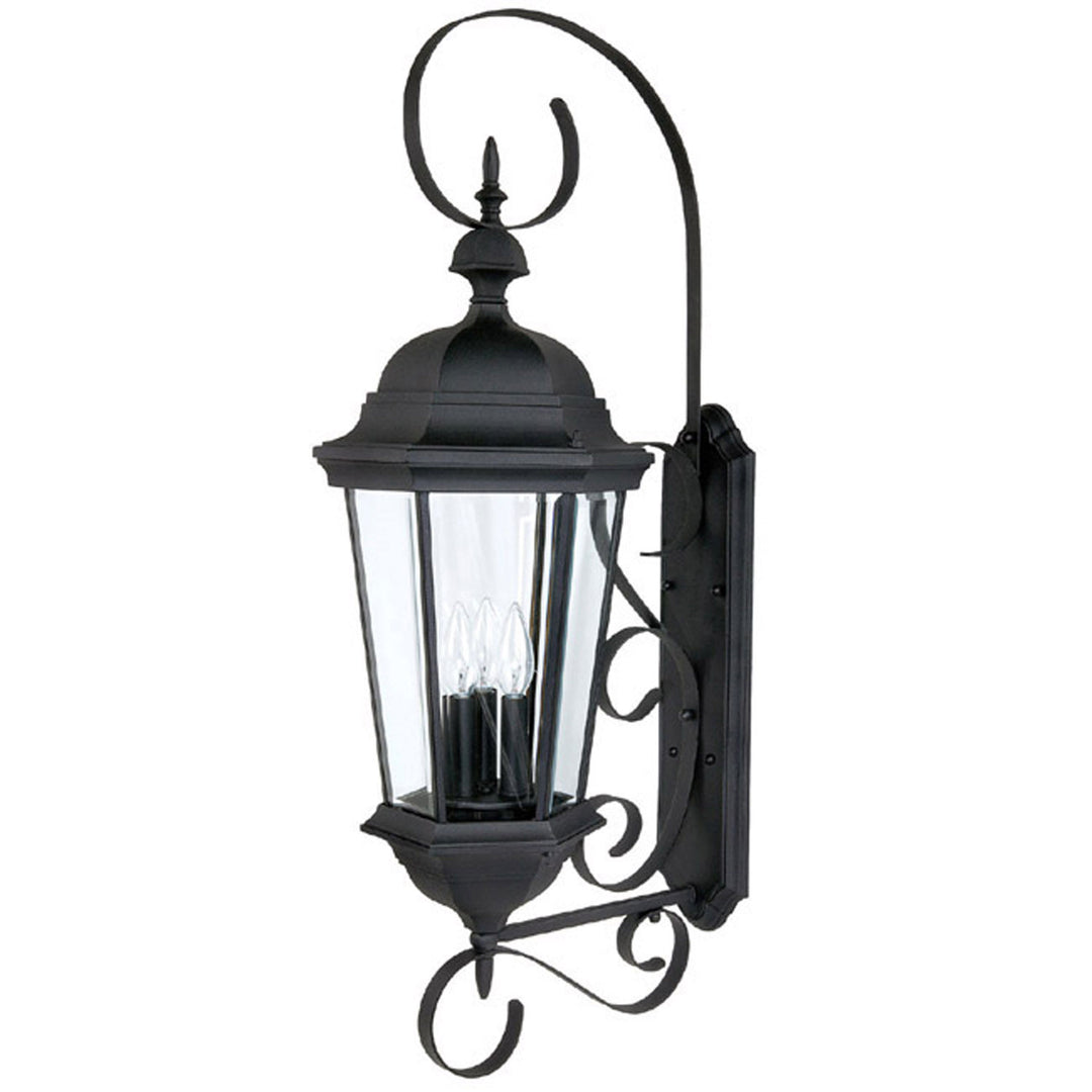 Capital Lighting 9723BK  Carriage House Outdoor Black