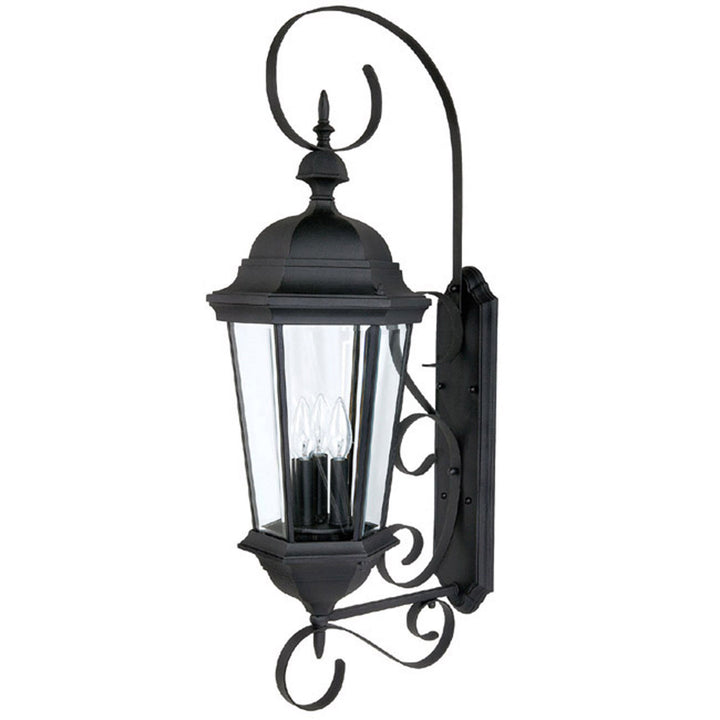 Capital Lighting 9723BK  Carriage House Outdoor Black