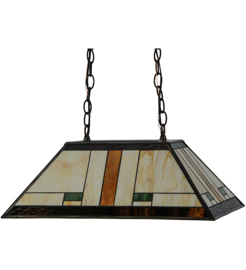 Meyda Tiffany Manhattan 147783 Pendant Light - Oil Rubbed Bronze