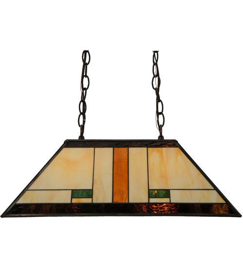 Meyda Tiffany Manhattan 147783 Pendant Light - Oil Rubbed Bronze