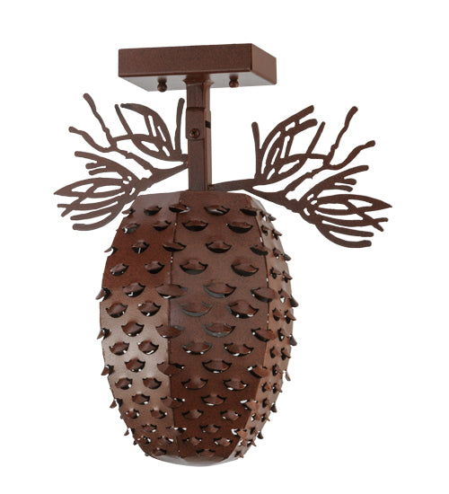 Meyda Tiffany Stoneycreek 147789 Ceiling Light - Rust