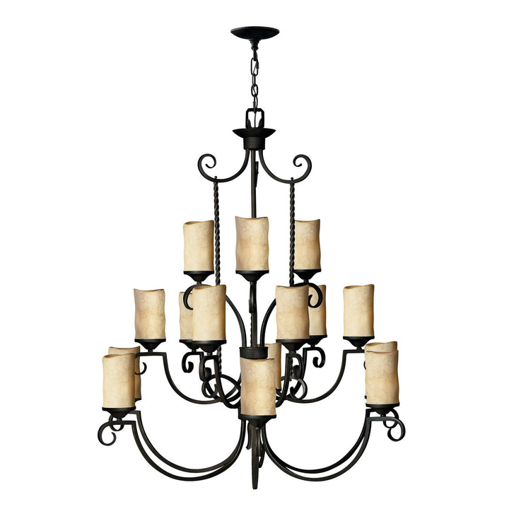 Hinkley Casa 4019OL Chandelier Light - Olde Black