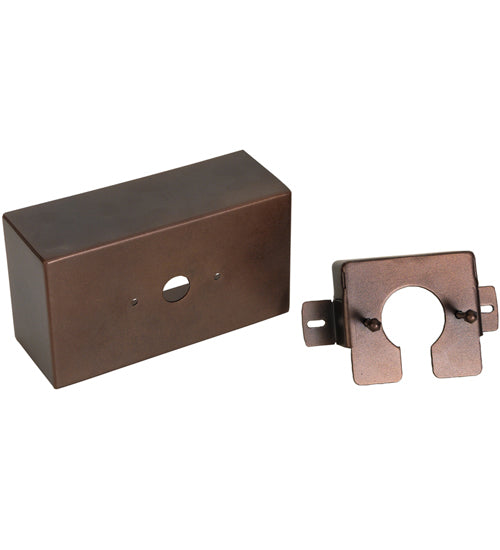 Meyda Tiffany Lighting 147976 Favrile Lamp Base And Fixture Hardware Decor Bronze / Dark