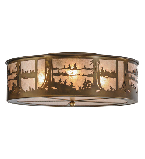 Meyda Tiffany Quiet Pond 148476 Ceiling Light - Antique Copper