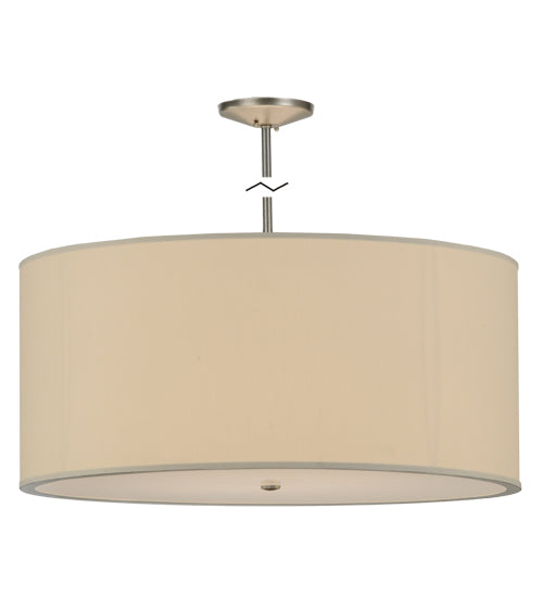Meyda Tiffany Cilindro 148509 Pendant Light - Nickel, Custom
