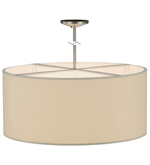 Meyda Tiffany Cilindro 148509 Pendant Light - Nickel, Custom