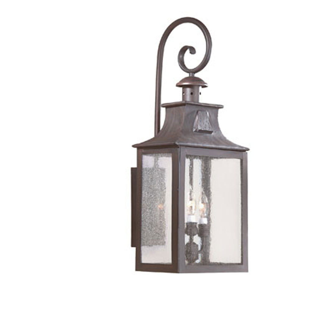 Troy Lighting BCD9005OBZ Newton Three Light Wall Lantern Outdoor Bronze / Dark