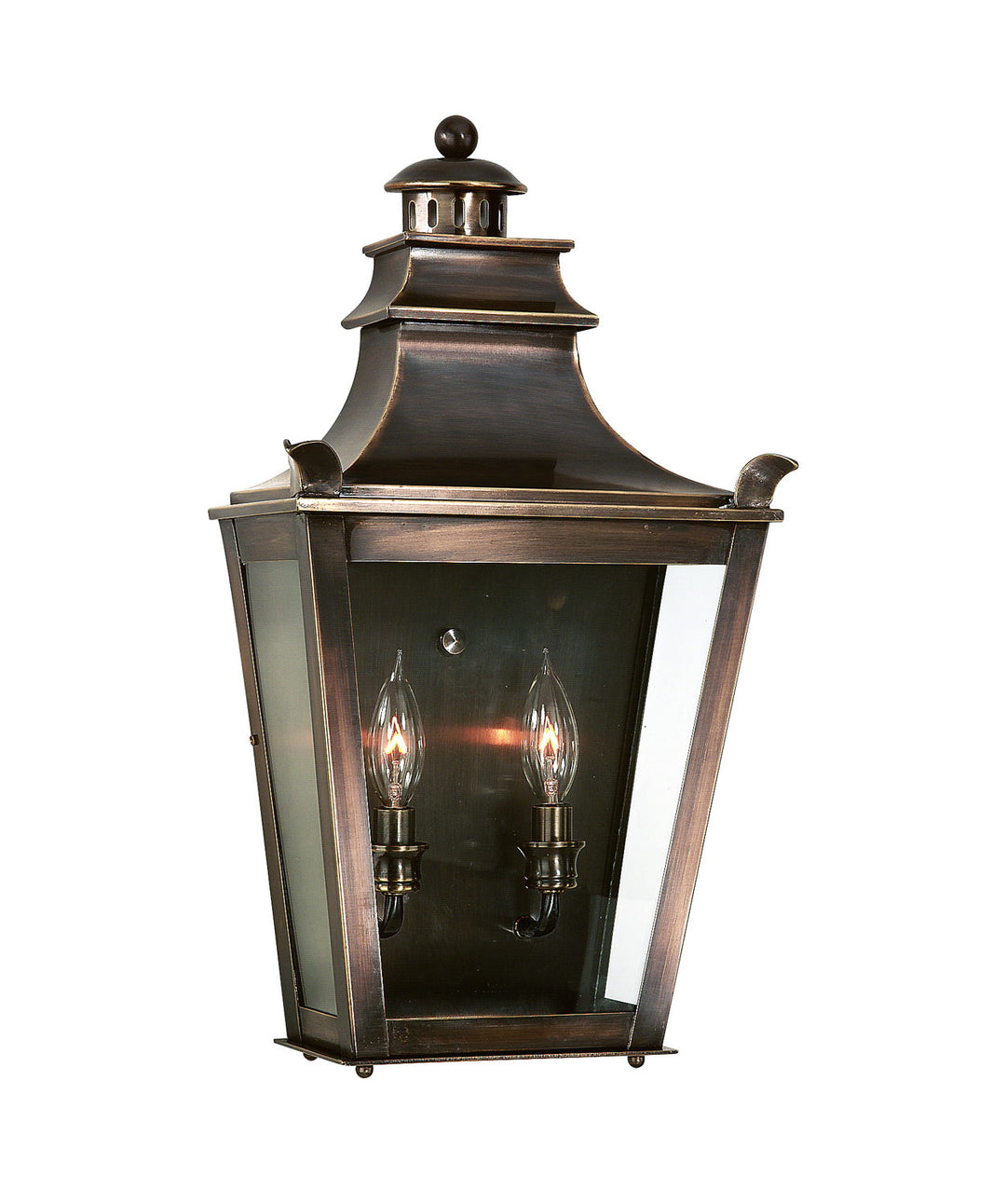 Troy Lighting B9494EB Dorchester Two Light Pocket Lantern Outdoor Bronze / Dark
