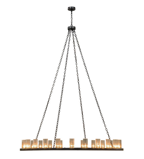 Meyda Tiffany Loxley 148680 Chandelier Light - Timeless Bronze