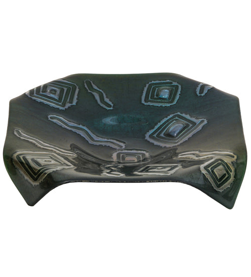 Meyda Tiffany Lighting 148831 Metro Fusion Plate Home Decor Multicolored