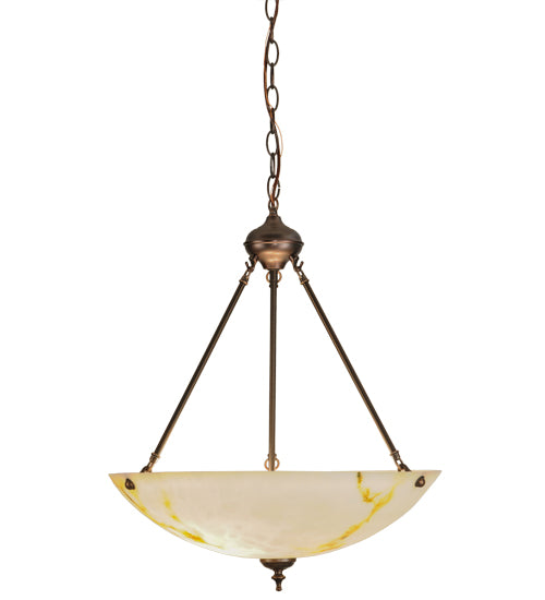 Meyda Tiffany Corinth 149071 Pendant Light - Custom, Mahogany Bronze