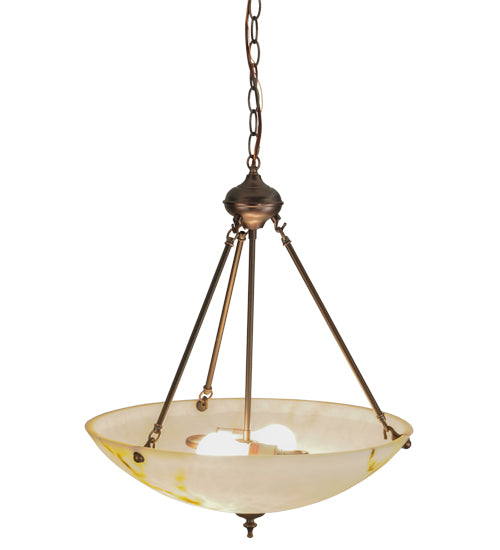 Meyda Tiffany Corinth 149071 Pendant Light - Custom, Mahogany Bronze