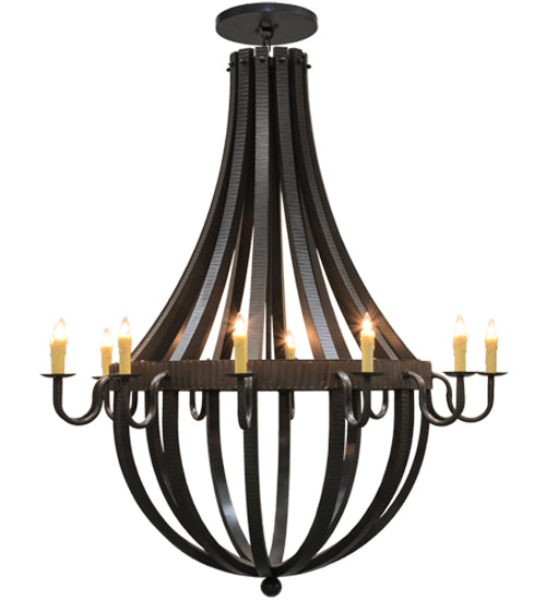 Meyda Tiffany Barrel Stave 149172 Chandelier Light - Timeless Bronze