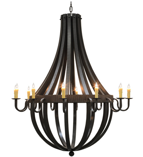 Meyda Tiffany Barrel Stave 149172 Chandelier Light - Timeless Bronze