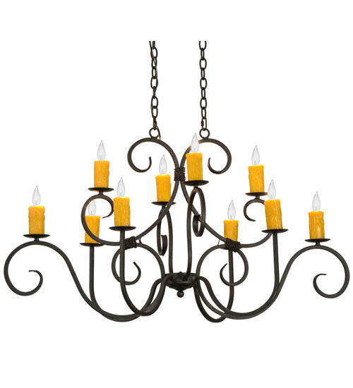 Meyda Tiffany Clifton 149426 Pendant Light - Chestnut Textured