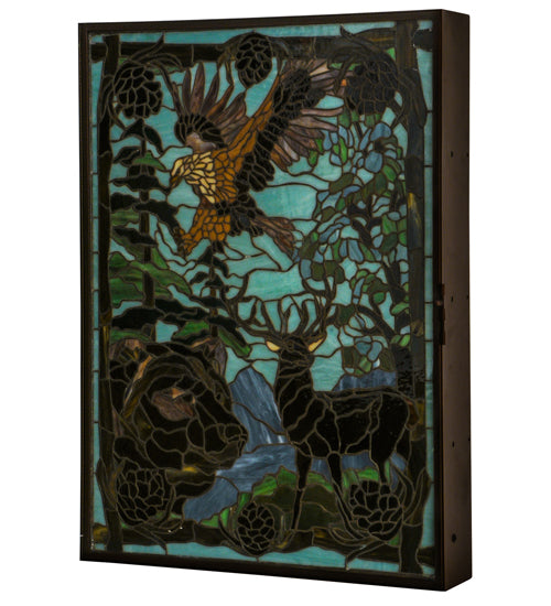 Meyda Tiffany Wilderness 149464 Wall Light - Polished Nickel