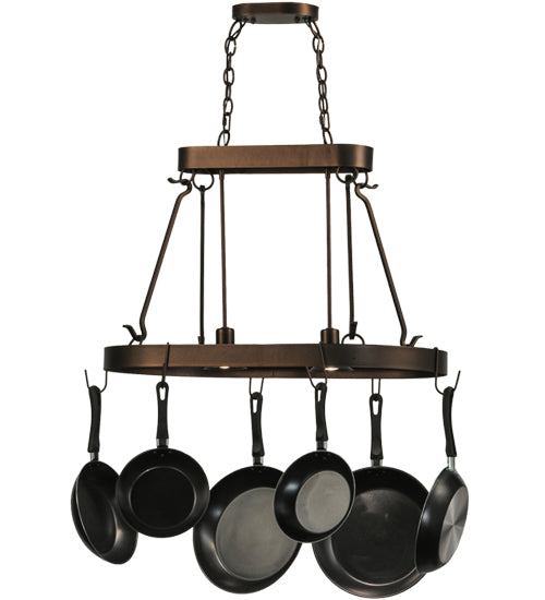 Meyda Tiffany Harmony 149667 Pendant Light - Mahogany Bronze