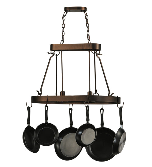 Meyda Tiffany Harmony 149667 Pendant Light - Mahogany Bronze