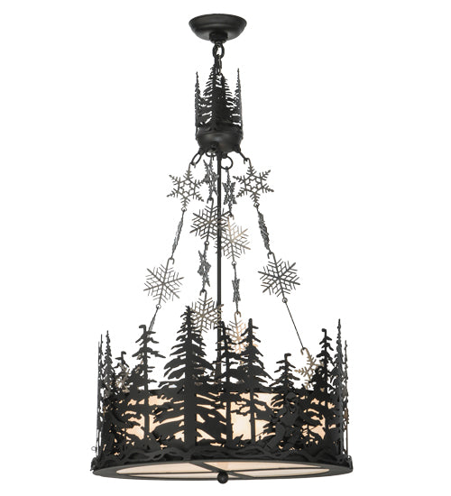 Meyda Tiffany Alpine 149852 Pendant Light - Steel