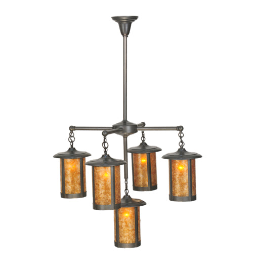 Meyda Tiffany Fulton 14993 Chandelier Light - Wrought Iron