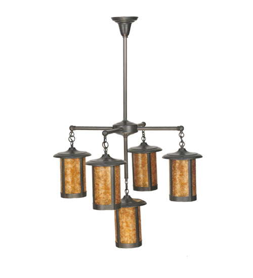 Meyda Tiffany Fulton 14993 Chandelier Light - Wrought Iron