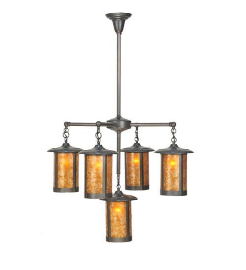 Meyda Tiffany Fulton 14993 Chandelier Light - Wrought Iron