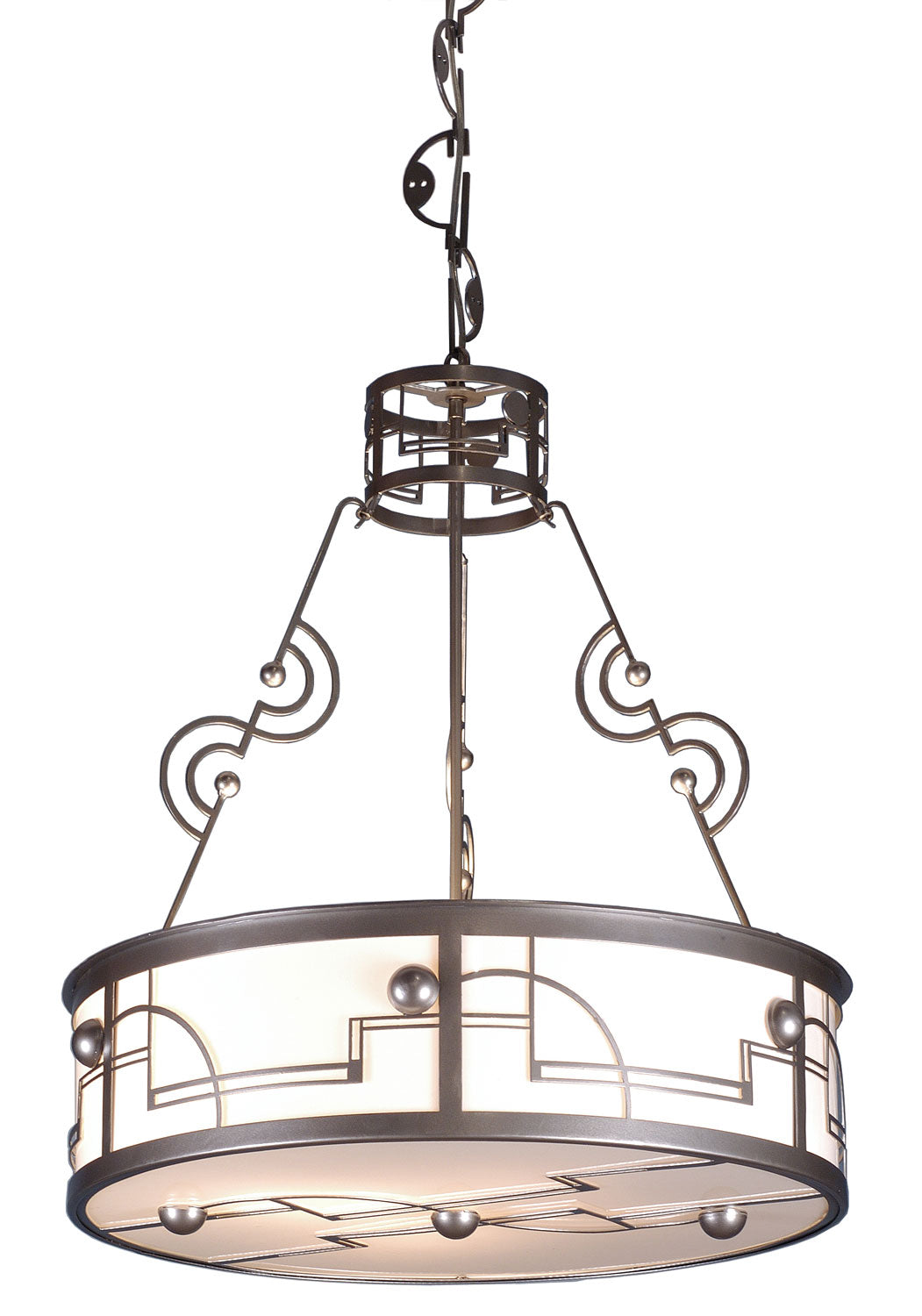 Meyda Tiffany Revival 70647 Pendant Light - Nickel