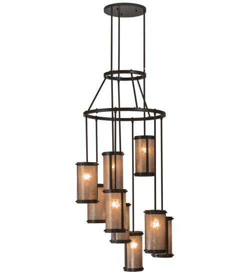 Meyda Tiffany Cartier 149979 Chandelier Light - Timeless Bronze