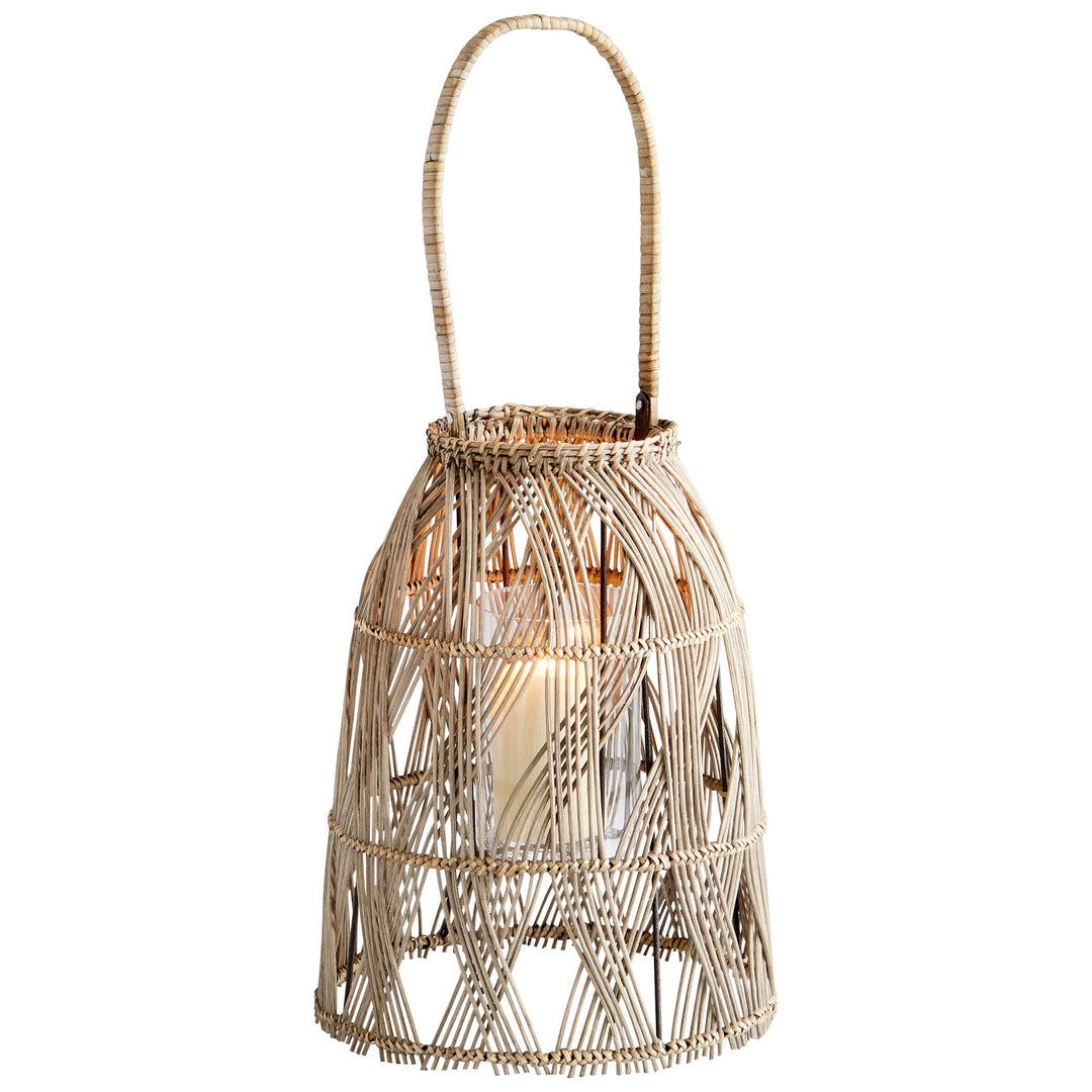 Cyan 10267 Candle Holders - Rattan