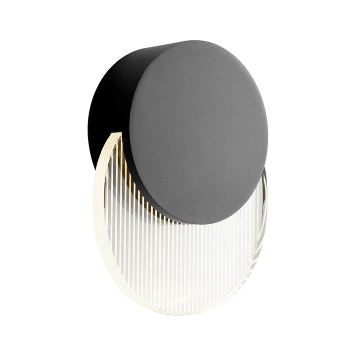 Oxygen 3-754-15 Pavo LED Outdoor Wall Sconce Light Black