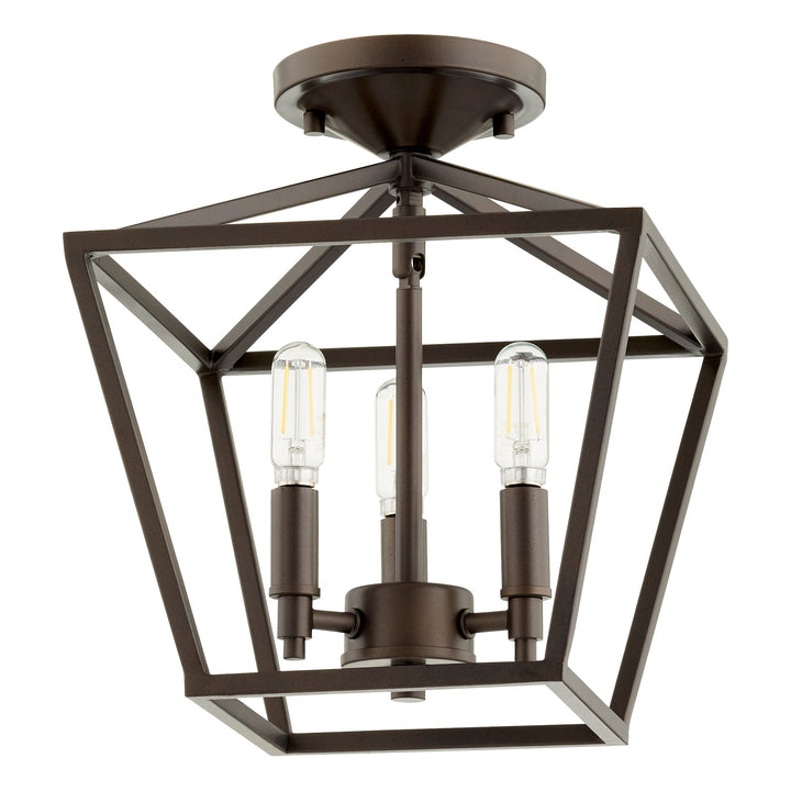 Quorum Gabriel 304-10-86 Ceiling Light - Oiled Bronze