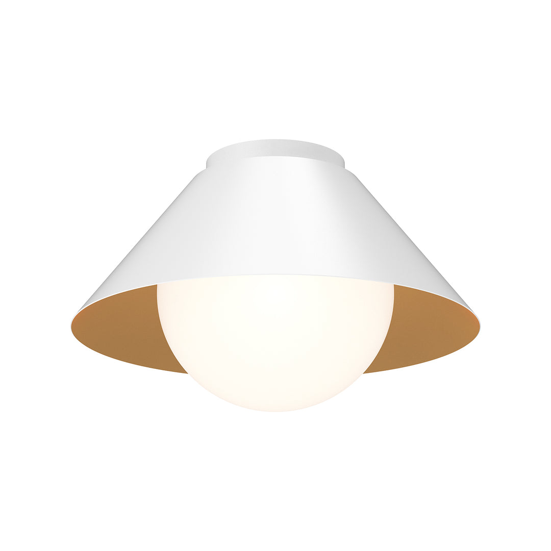 Alora Mood remy FM485214WHOP Ceiling Light - White/Opal Glass