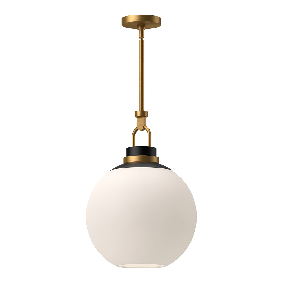 Alora Mood copperfield PD520516AGOP Pendant Light - Aged Gold/Opal Matte Glass