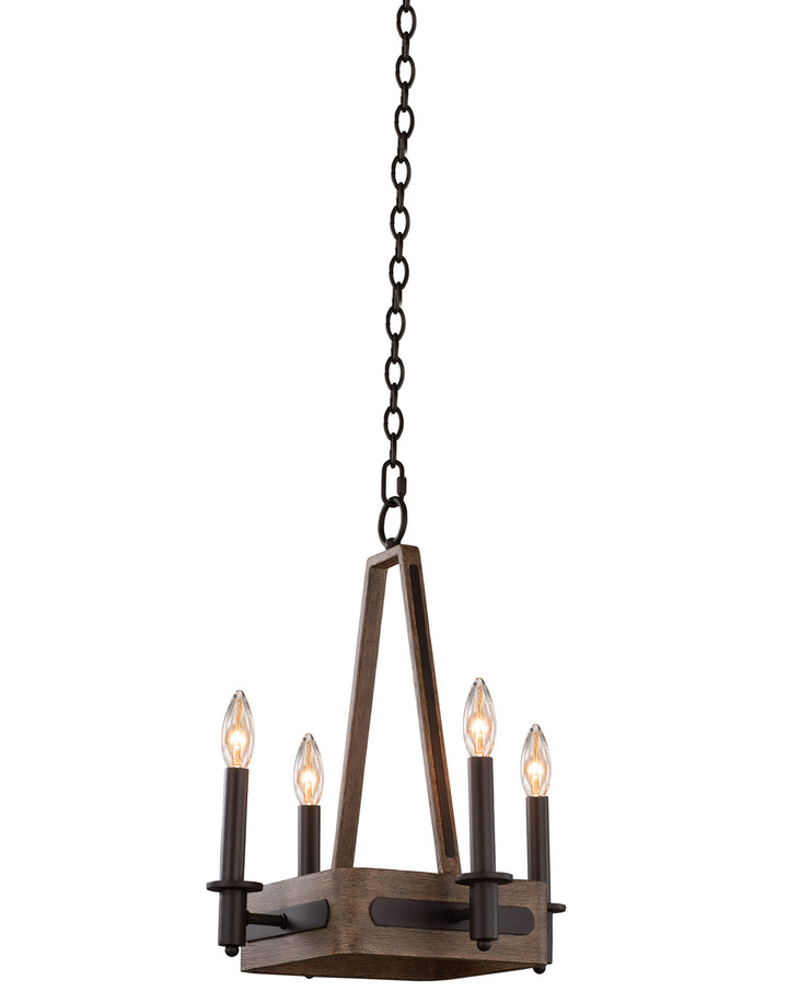 Kalco Duluth 508970SZ Chandelier Light - Satin Bronze