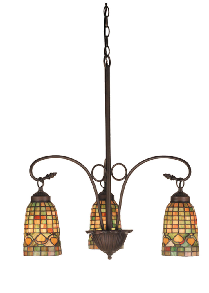 Meyda Tiffany Tiffany Acorn 73983 Chandelier Light - Antique