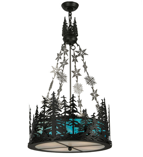 Meyda Tiffany Alpine 150053 Pendant Light - Nickel