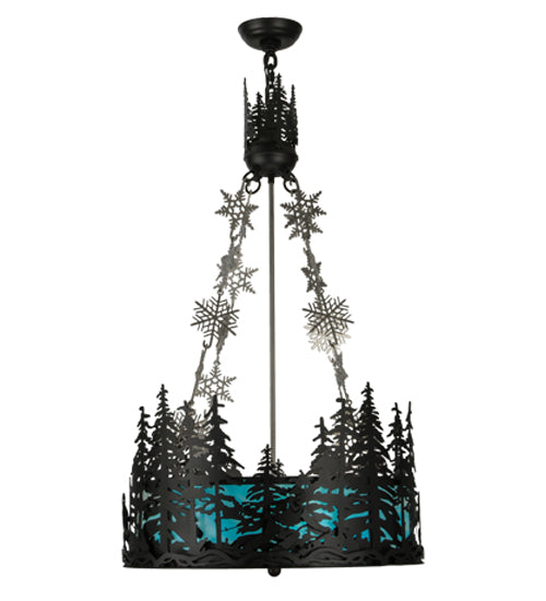 Meyda Tiffany Alpine 150053 Pendant Light - Nickel