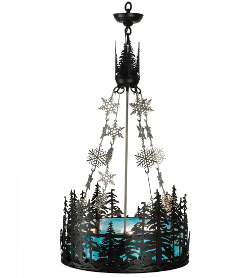 Meyda Tiffany Alpine 150053 Pendant Light - Nickel