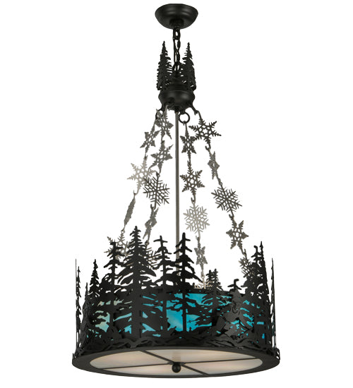 Meyda Tiffany Alpine 150053 Pendant Light - Nickel