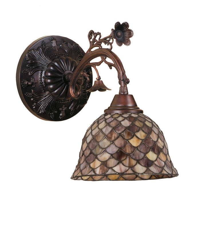 Meyda Tiffany Fishscale 74044 Wall Light - Antique