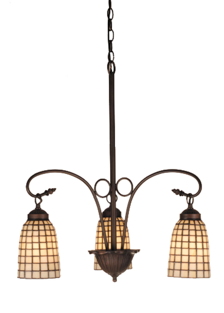 Meyda Tiffany Terra Bone 74059 Chandelier Light - Antique