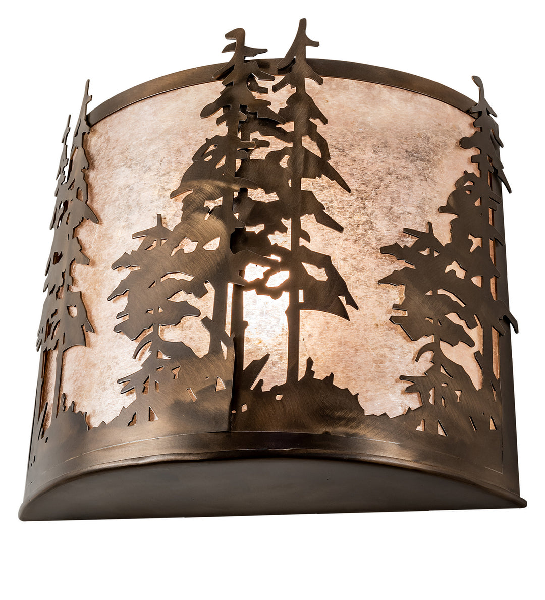 Meyda Tiffany Tall Pines 81261 Wall Light - Antique Copper