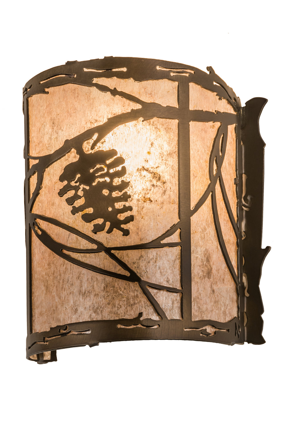 Meyda Tiffany Whispering Pines 78348 Wall Light - Antique Copper