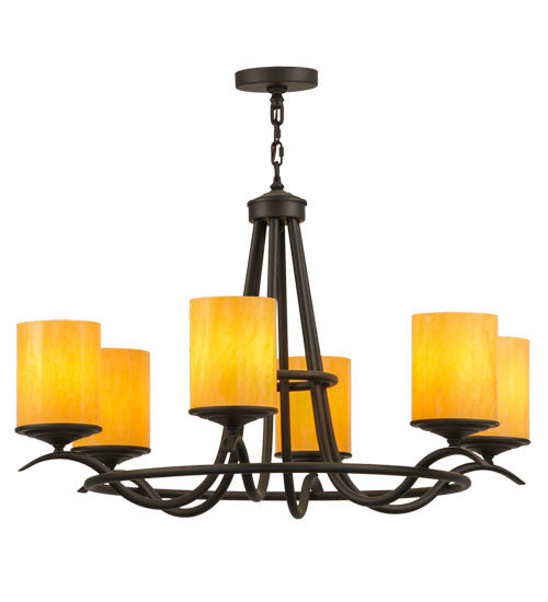 Meyda Tiffany Octavia 150215 Chandelier Light - Custom,Oil Rubbed Bronze