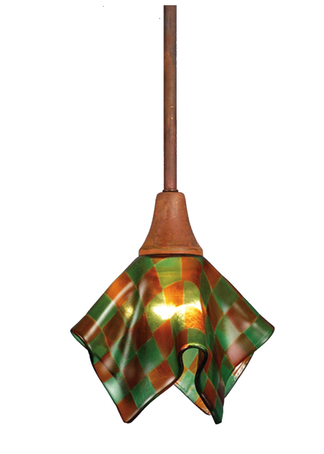 Meyda Tiffany Metro Fusion 81367 Pendant Light - Vintage Copper